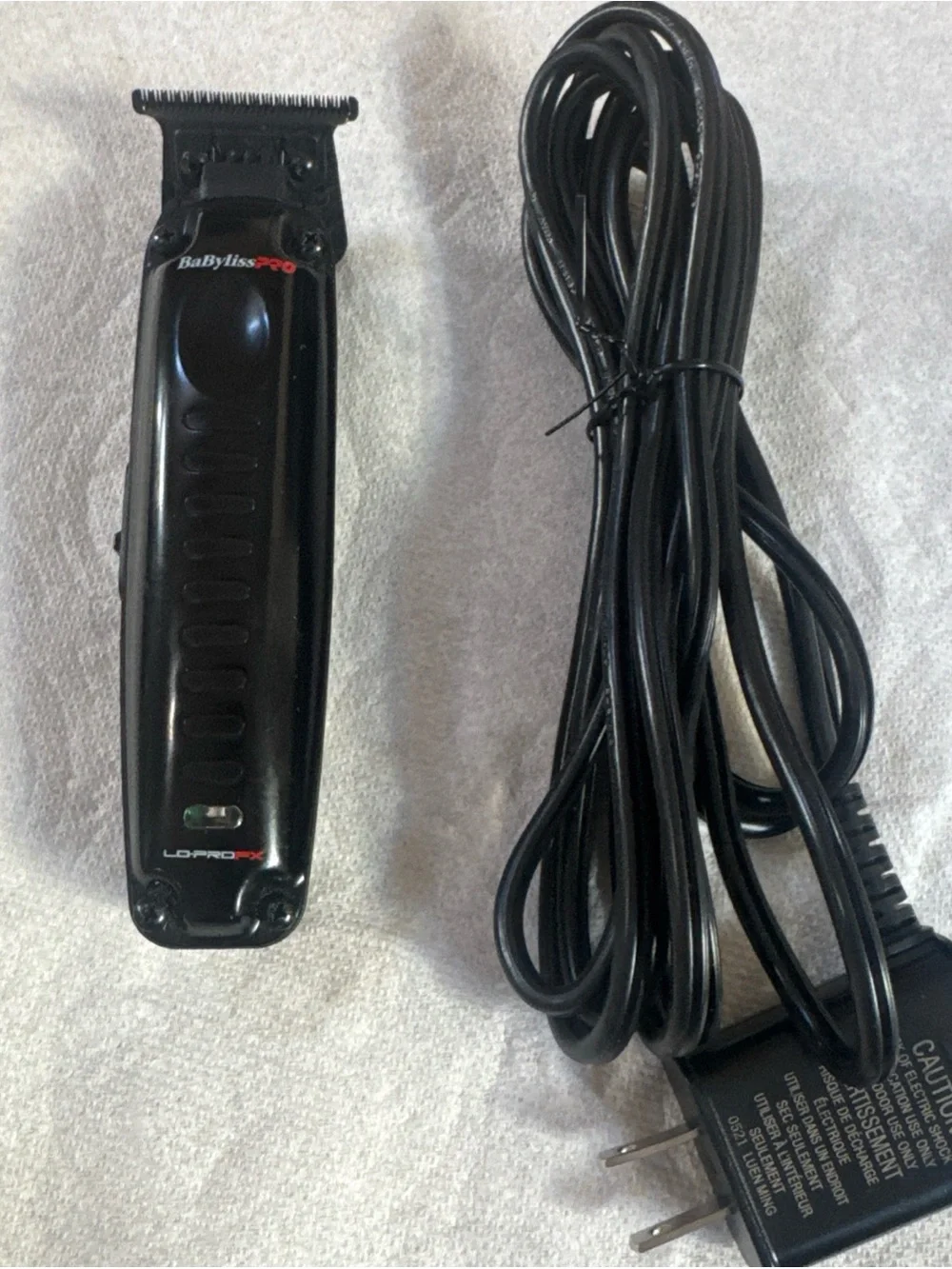 BaByliss PRO Lo-Pro FX726  High-Performance Cordless Black Clipper **TESTED**